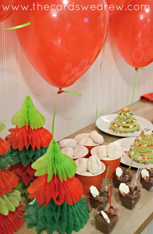 Christmas Pancakes Party idea