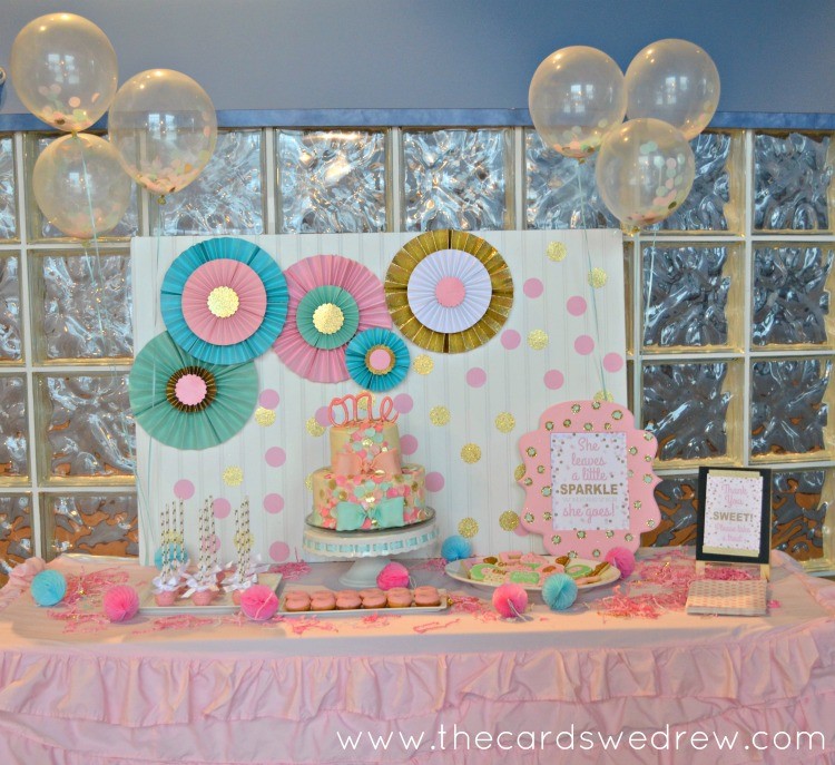 confetti birthday party