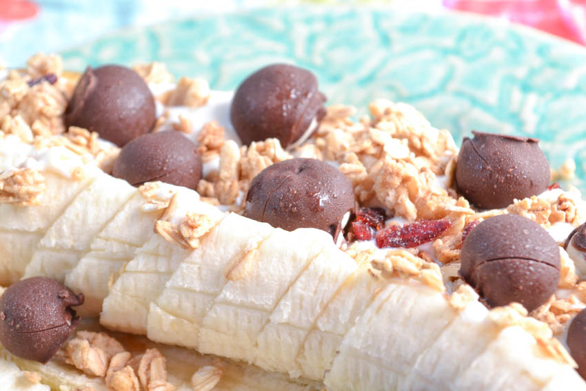 breakfast banana split recipe