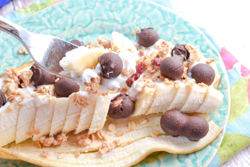 breakfast banana split