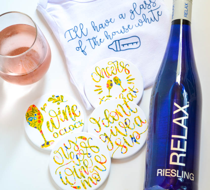 New Mom Wine Gift
