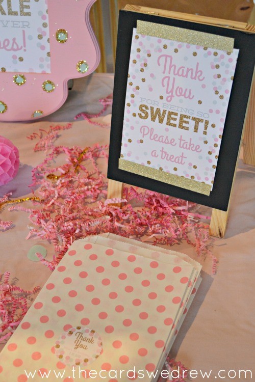 first birthday party favors