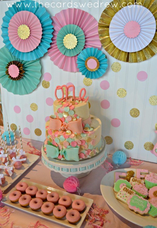 girl's first birthday party