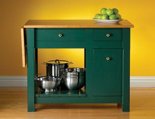 kitchen island woodworking project 