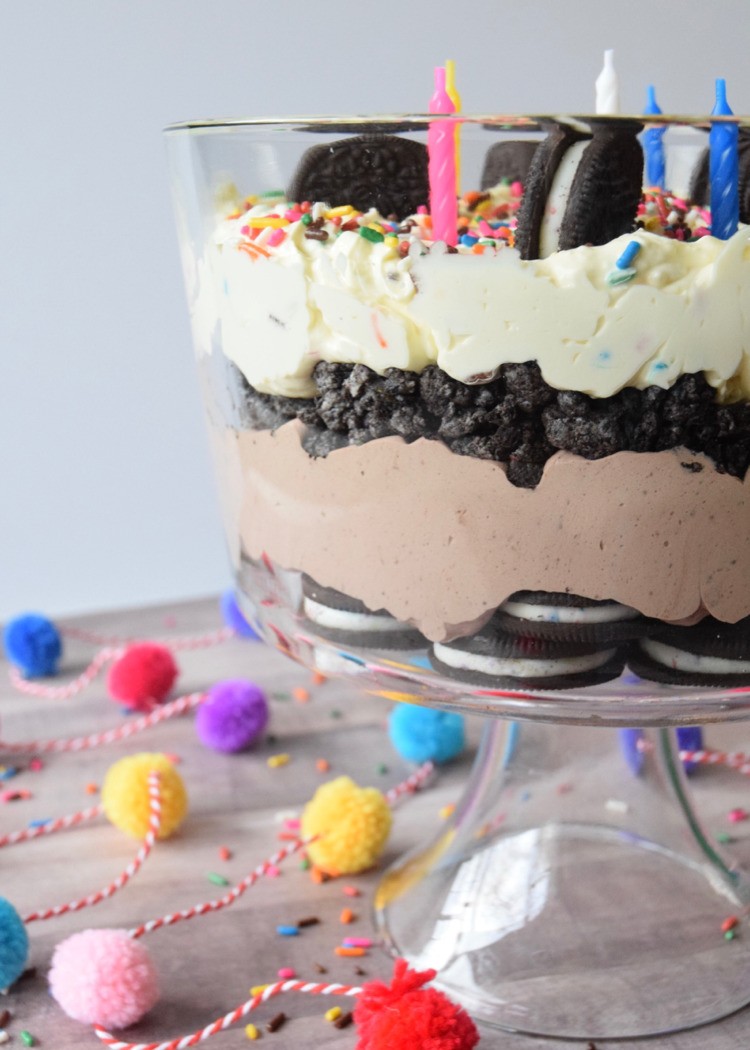 birthday oreo trifle recipe