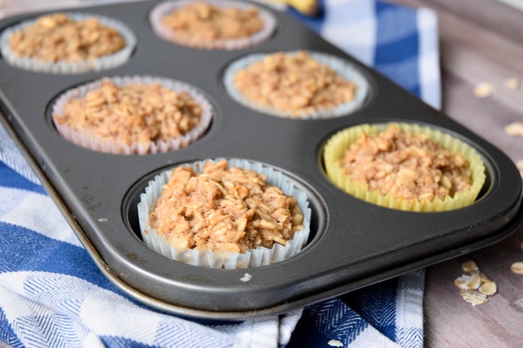 Banana Oatmeal Muffin Recipe