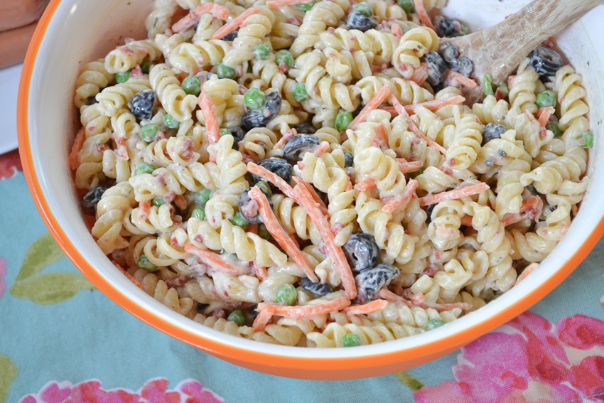 bacon ranch pasta salad