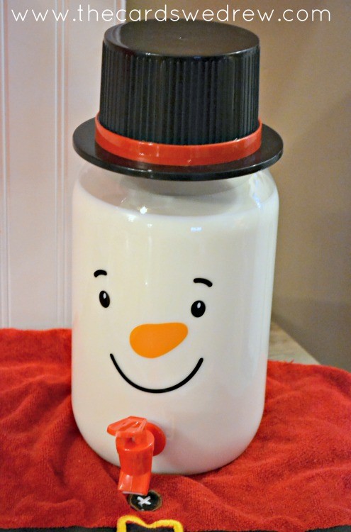 Snowman Drink Pitcher