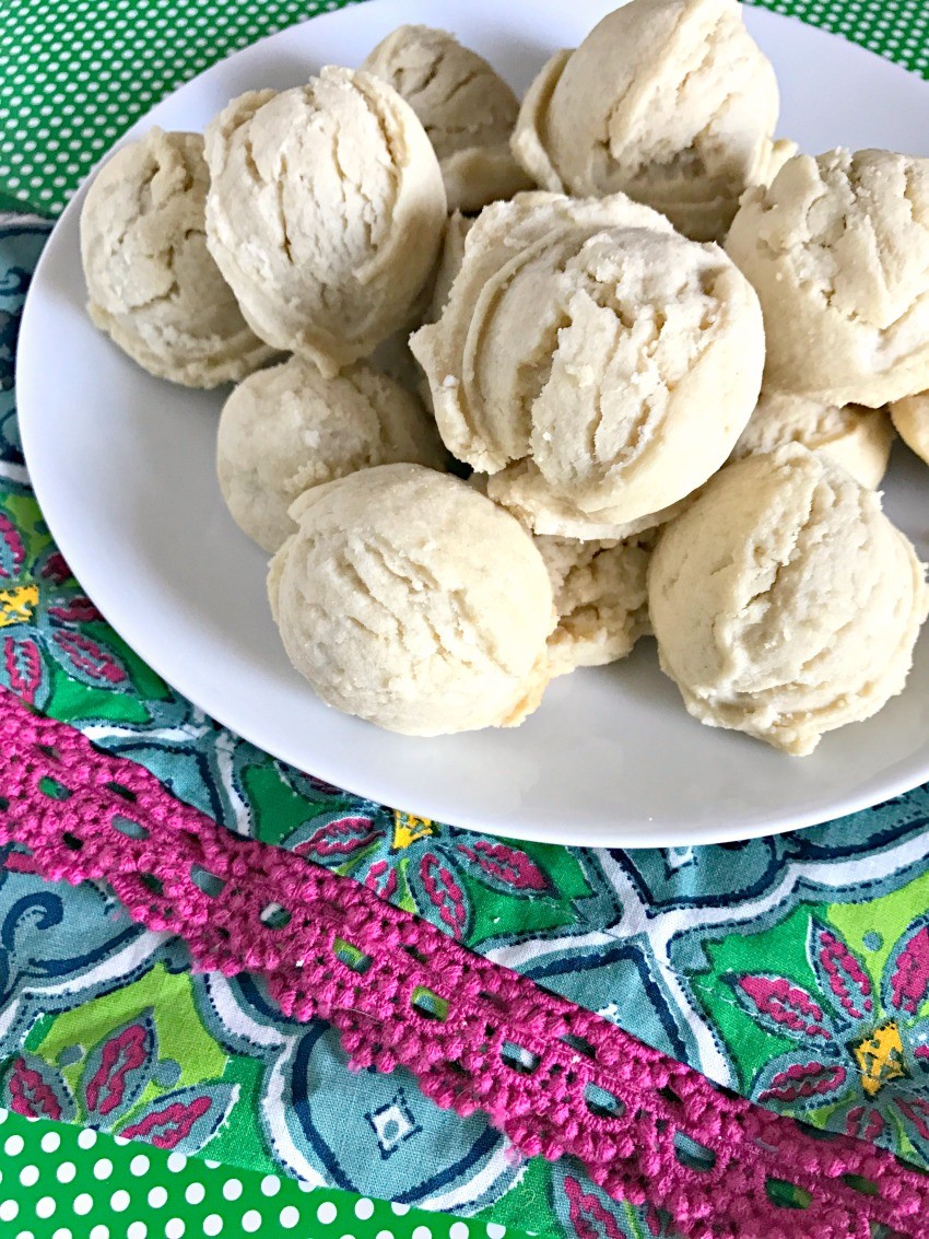 pillow shortbread cookies