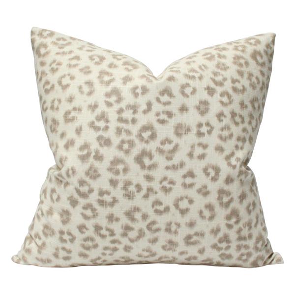 cheetah throw pillow