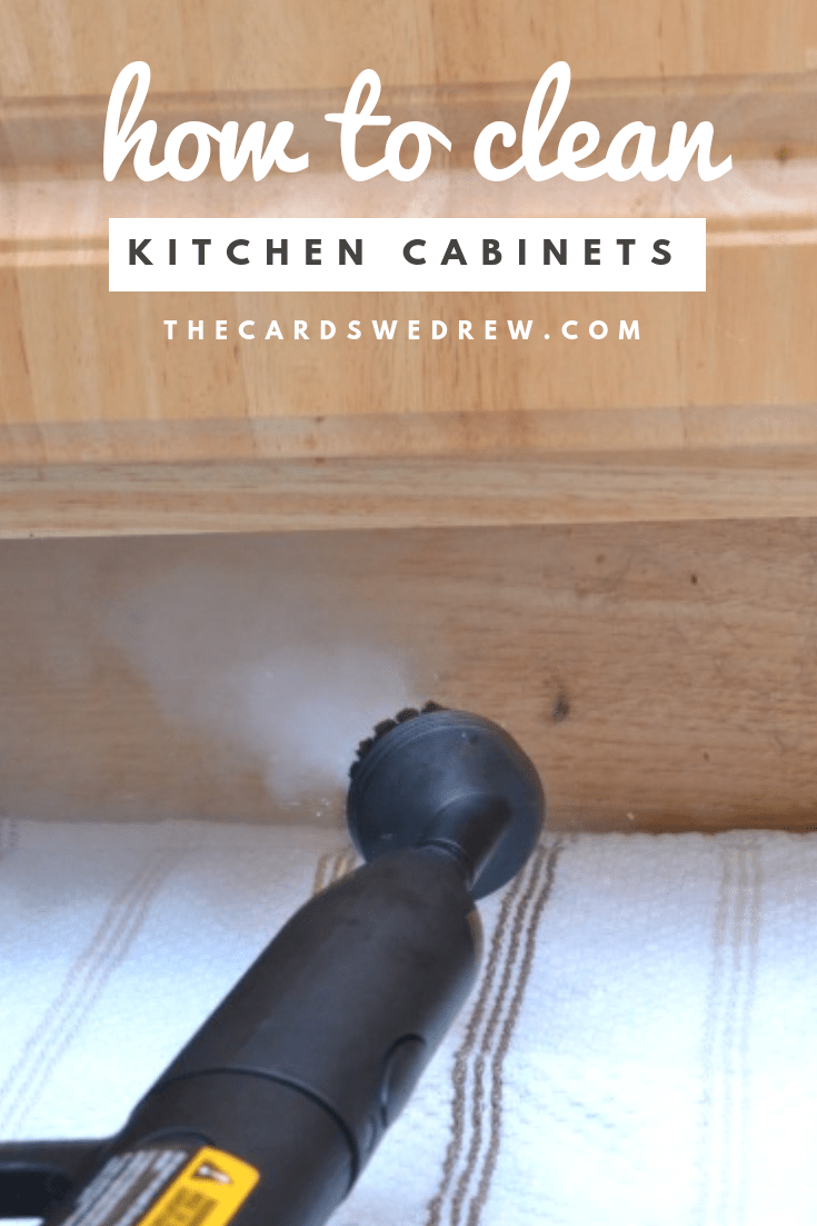 how to clean kitchen cabinets