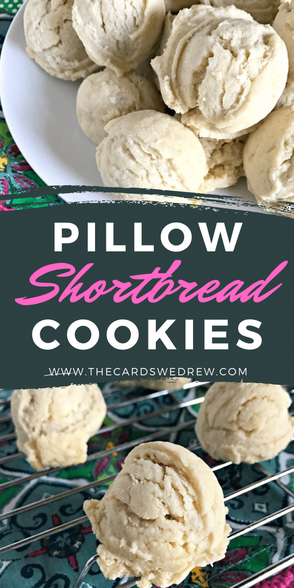 Pillow Shortbread Cookies