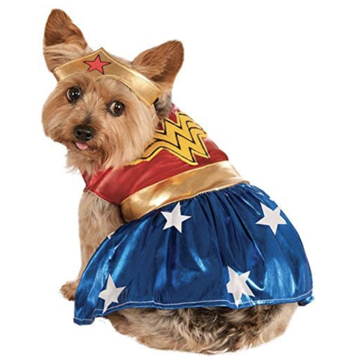wonder woman pet costume