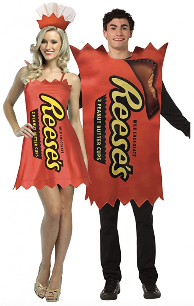 couples reese's costume