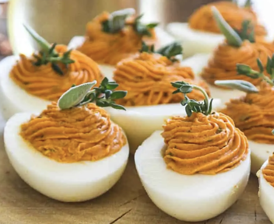 deviled eggs