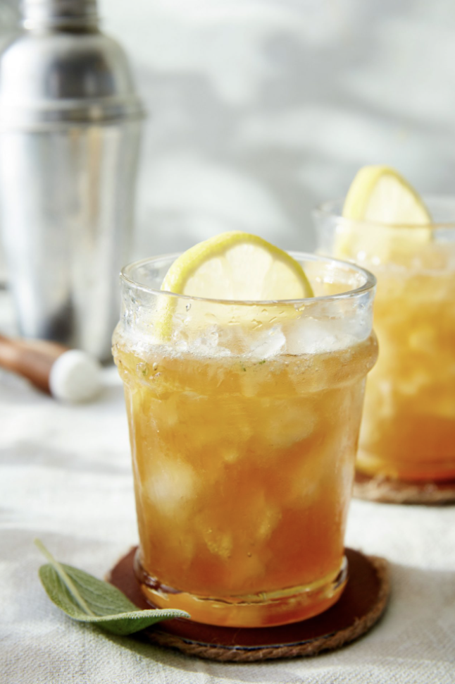 maple bourbon smash